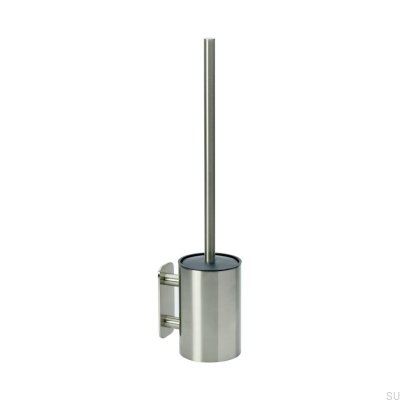 Silber gebürstete Toilettenbürste