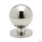 Zdjęcie produktowe gałki Soliden mosiężnej niklowanej