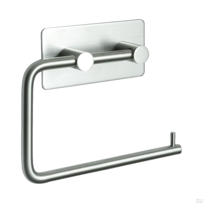 Base 200 classic Toilettenpapierhalter, gebürsteter Stahl