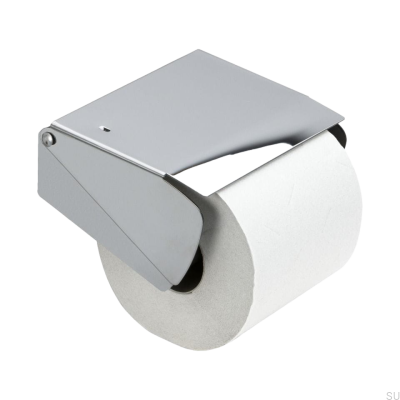 Massiver Toilettenpapierhalter aus poliertem Chrom
