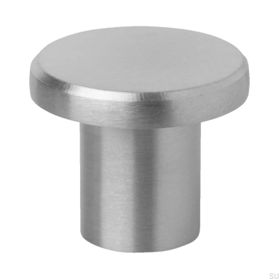 Möbelknopf Stahl Silber SS-G