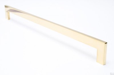 Clean Cut 432 Möbelgriff Goldmessing poliert unlackiert