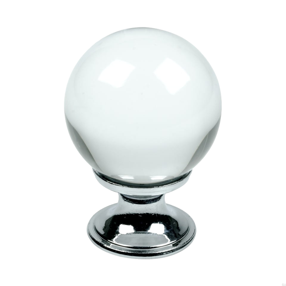 Zdjęcie produktowe gałki szklanej Crystal