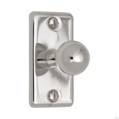 Möbelknopf 5320 Silber Nickel Poliert