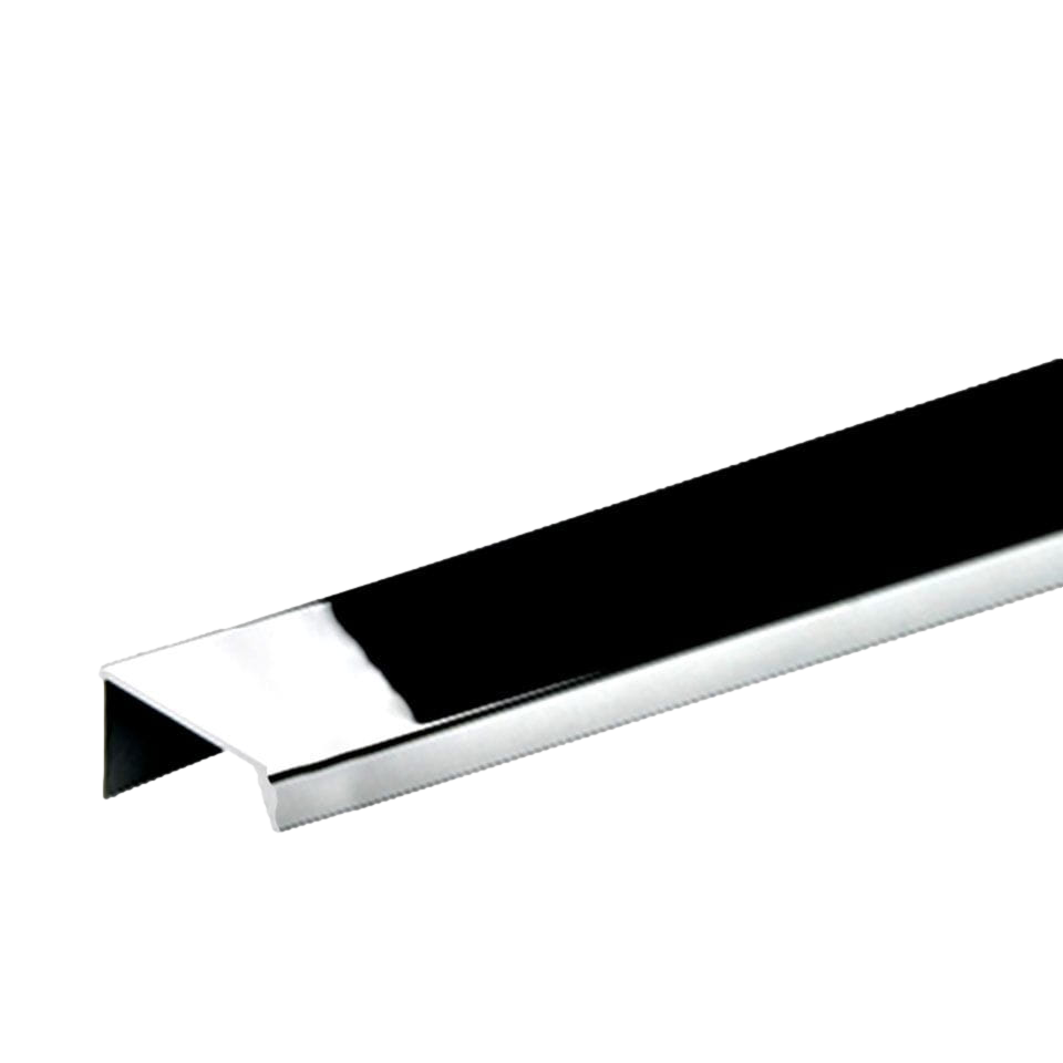 Zdjęcie produktowe uchwytu slim 25 srebrnego chrom polerowany