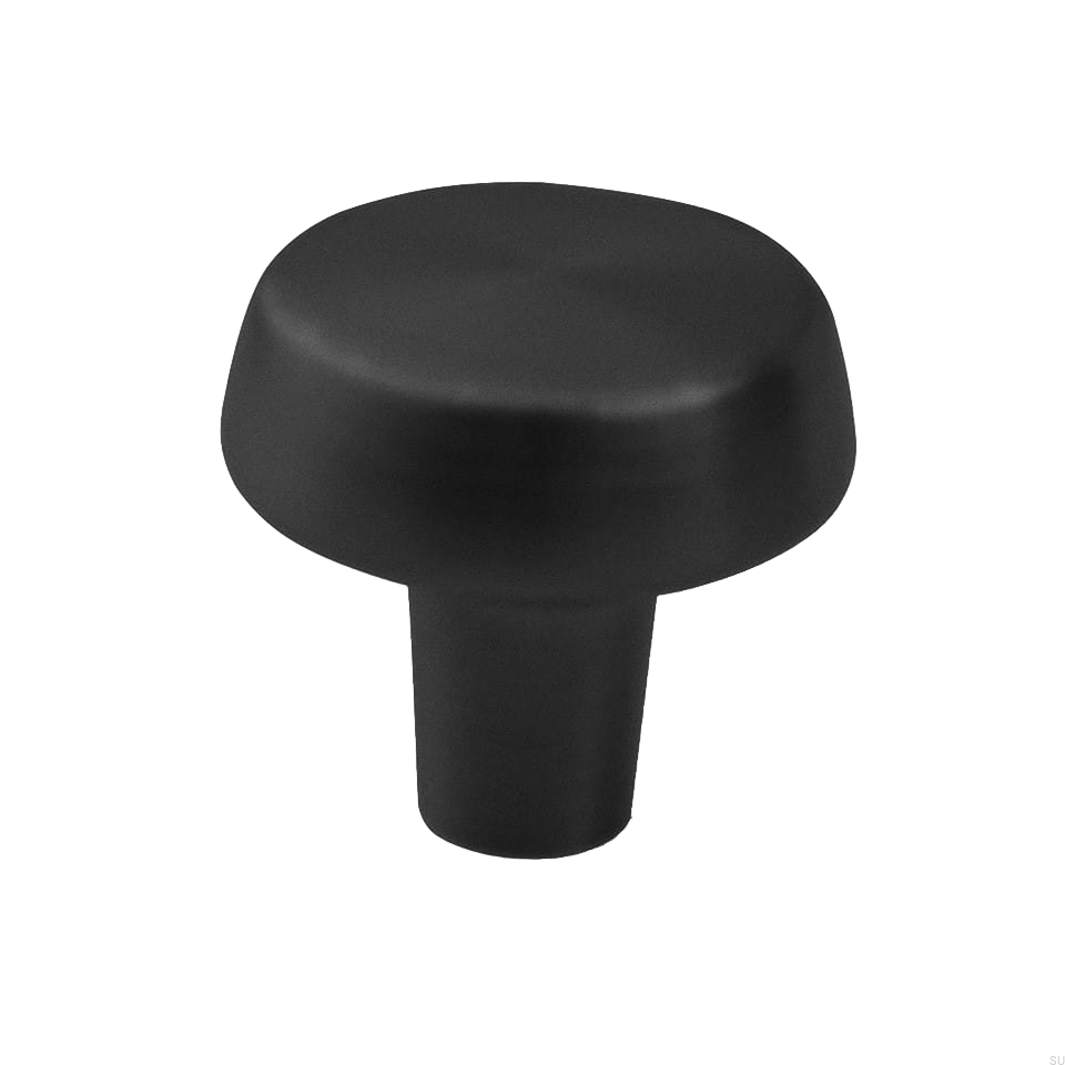 Gałka meblowa Autumn 36 Czarne aluminium zdjęcie