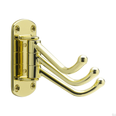 Wandhalter Lyr Poliertes Gold