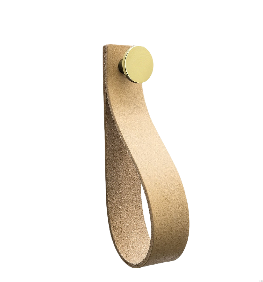 333309--Wieszak-śnienny-Loop-Strap-Skórzany-Naturalny-ze-Złotym-Beslag-Design-Skandynawskie-Uchwyty_4