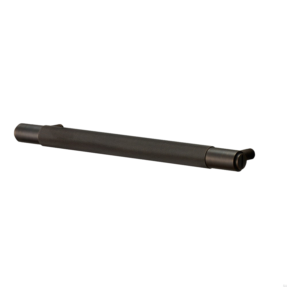 Zdjęcie mebla z metalowym smoked brąz uchwytem Pull bar