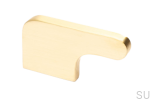 Uchwyt meblowy Soft Cut mosiężny szczotkowany