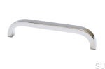 Zdjęcie produktowe uchwytu slim 136  stal polerowana