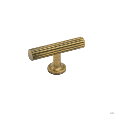 T-Bar Portland Möbelknopf Antik Bronze