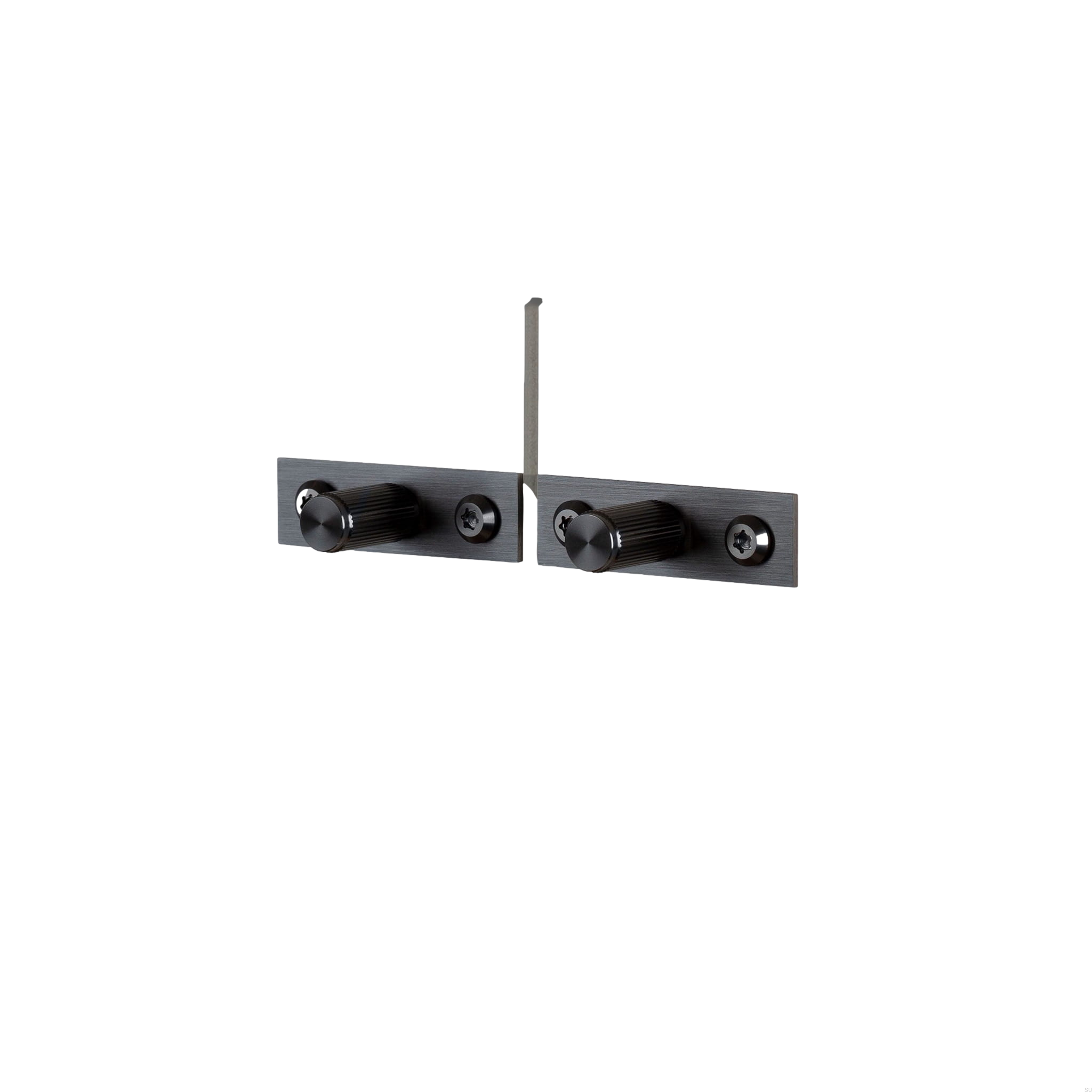 Zdjecie galki Linear Plate Gun metal