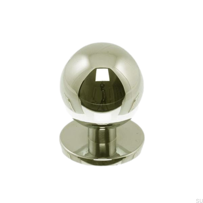 Möbelknopf 1349 20 Nickel poliert