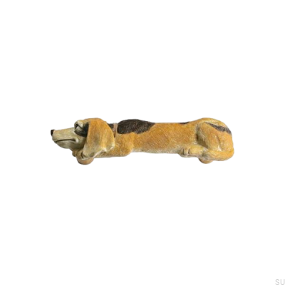 Hund Pies 64 Polyresin Möbelgriff länglich