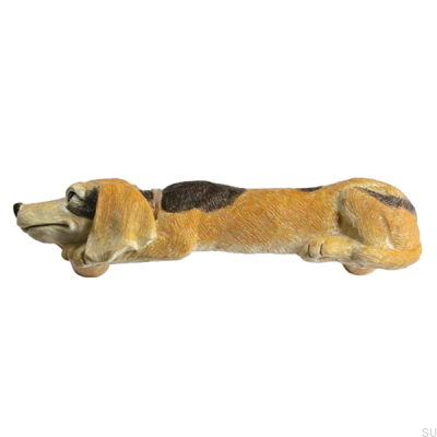 Hund Pies 96 Polyresin Möbelgriff länglich