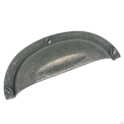 Muschel-Möbelgriff 3 158 64 Antikschwarz
