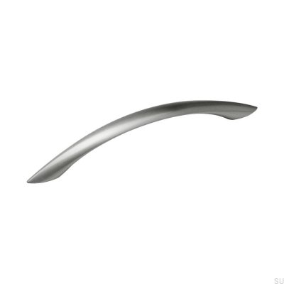 Länglicher Möbelgriff Tofta 128 Silver