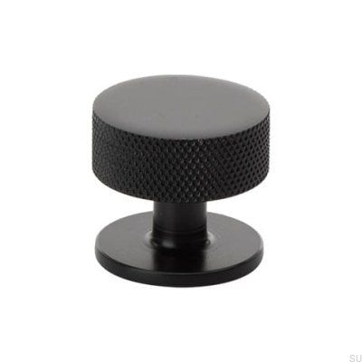 Möbelknopf Crest 32 Metall Schwarz