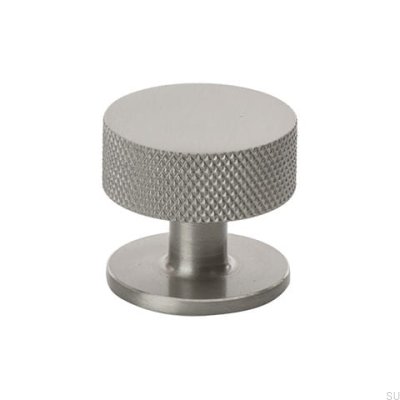 Möbelknopf Crest 32 Silber Metall (Inox-Optik)
