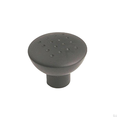 Möbelknopf 4380 Metall schwarz