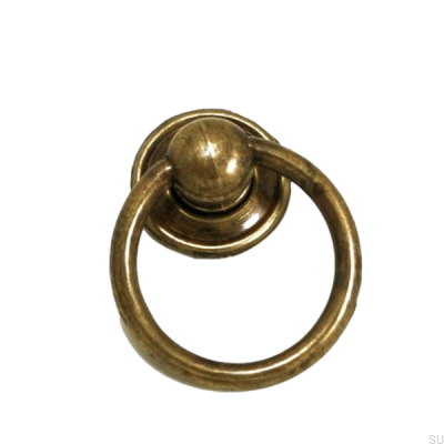 Runder Möbelgriff 5210 36 Antikbronze