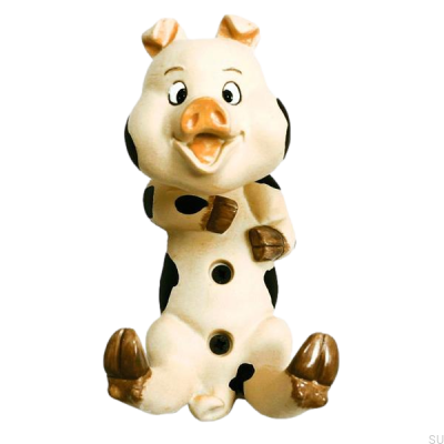 Wandhalter Gris Pig Polyresin