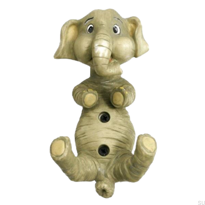 Wandaufhänger Elefant Elefant Polyresin