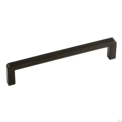 Möbelgriff verlängert 6200 128 Metall schwarz