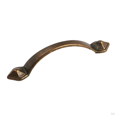 Länglicher Möbelgriff 6598 Antikbronze