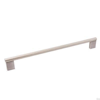 Langer Möbelgriff Graf Mini 256 Silber