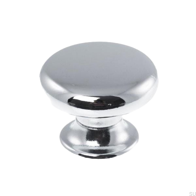 Möbelknopf 8702 Chrom poliert