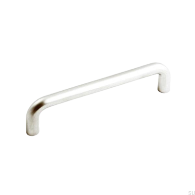 Langer Möbelgriff 8938 Nickel gebürstet