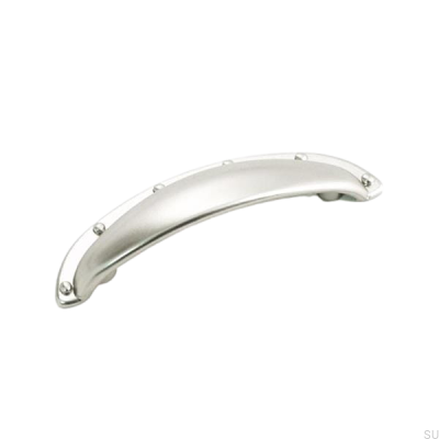 Muschel-Möbelgriff 8952 silber