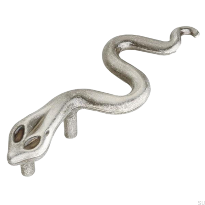 Möbelgriff länglich Orm Snake Antik schwarz