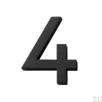 Zdjecie numeracji domu cyfra 4