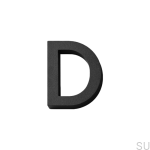 Zdjecie numeracji domu litera D