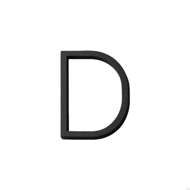 Zdjecie numeracji domu litera D