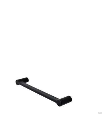 Scope 160 länglicher Möbelgriff Metall Schwarz Matt