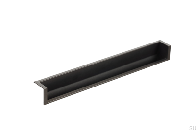 Möbeleinbaugriff Hexxa 200 Aluminium Metallic Grau