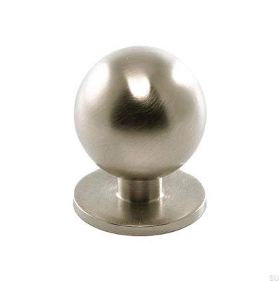 Möbelknopf 1349 20 Nickel gebürstet