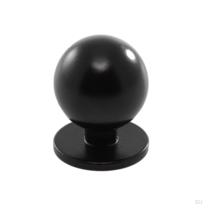 Möbelknopf 1349 25 Metall Schwarz