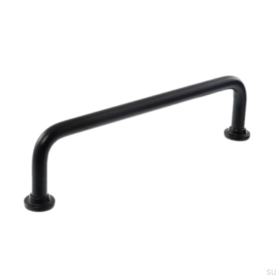Möbelgriff lang 1353 192 Metall Schwarz