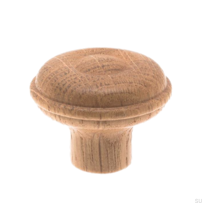 Möbelknopf 9707 45 Holz Eiche