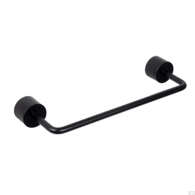 Länglicher Möbelgriff Meluzyna 128 Metal Black