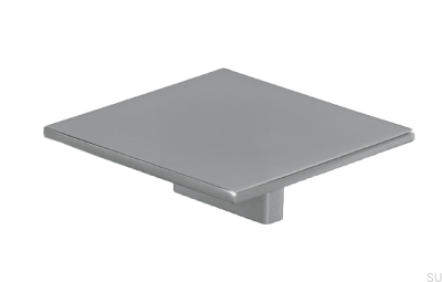 Quadratischer Möbelgriff 2053 Poliertes Chrom