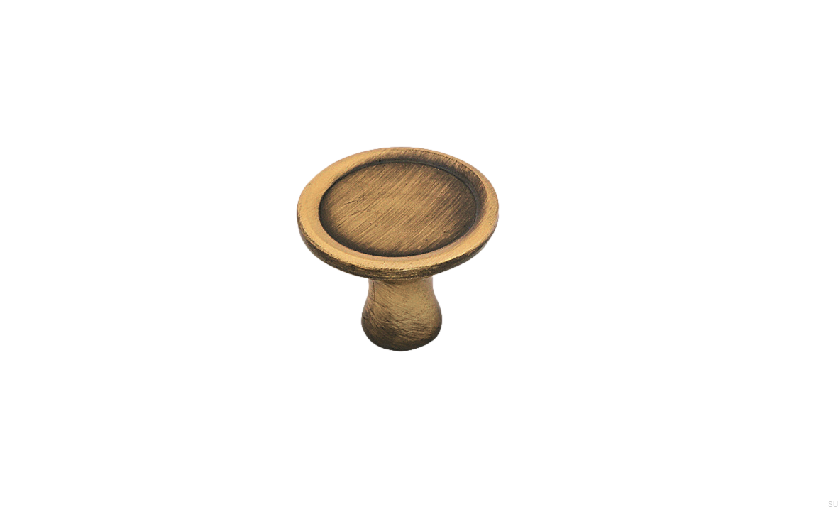 2148-30ZN31--Gałka-meblowa-2148-Antyczna-Złota-Szczotkowana-Siro-Skandynawskie-Uchwyty_1