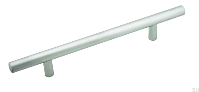 Verlängerter Möbelgriff 885 128 Chrom matt