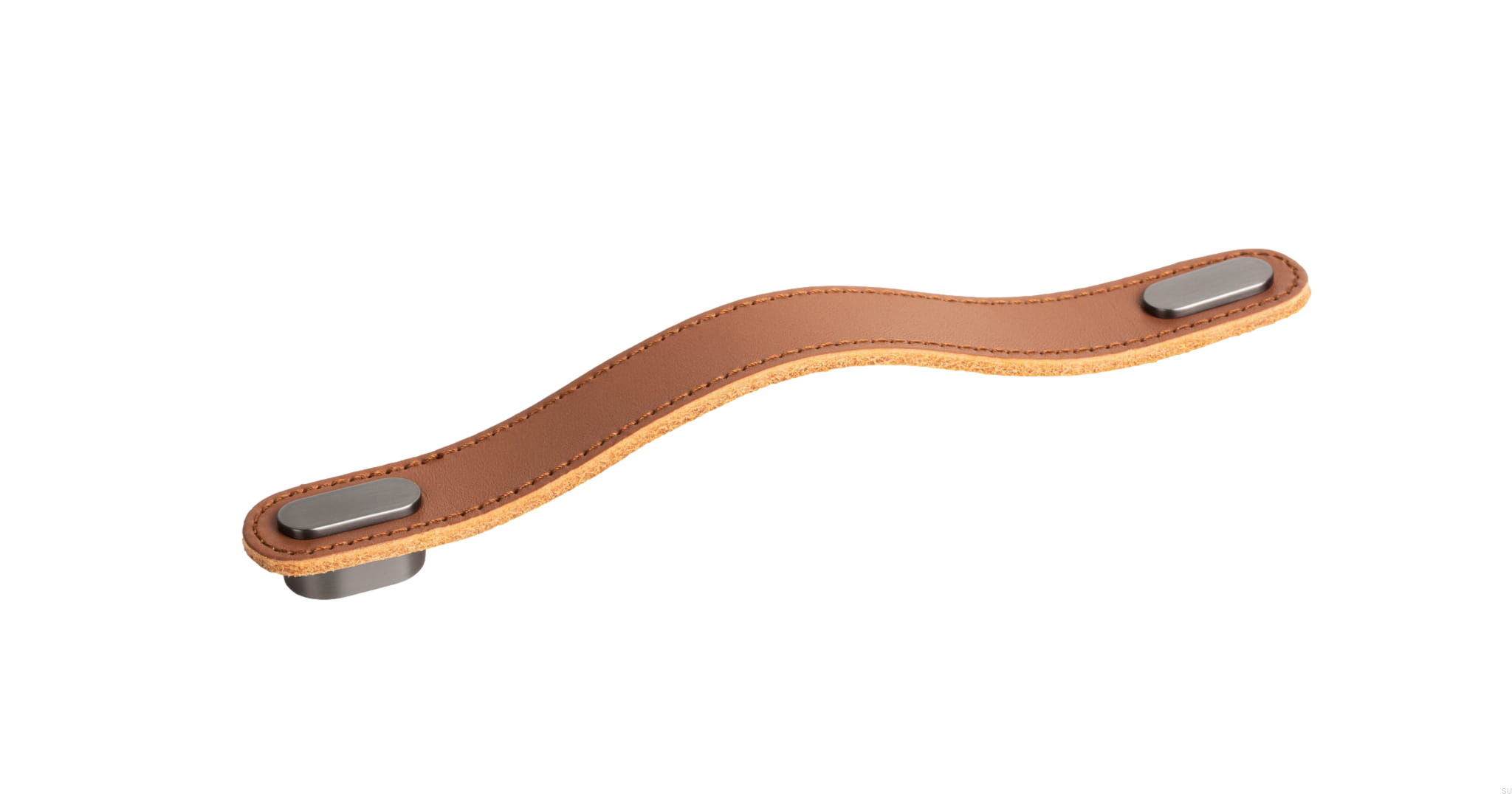 0507160P2631--OBLONG - 22x197mm beige leather+brush grey hdle-Viefe-Skandynawskie-Uchwyty.jpg