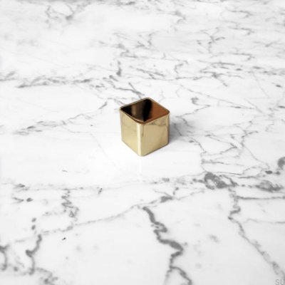 Möbelknopf Lana S, Messing poliert